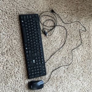 Keyboard and mouse